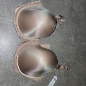Soma Iridescent Satin Bra in Brown